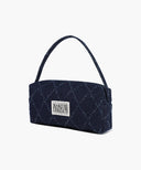 CLASSIC LOGO STRAP POUCH IN DARK BLUE image 8