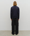 CLASSIC LOGO ONE TUCK CARGO SWEAT PANTS IN BLACK image 12