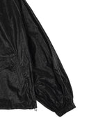 MATIN KIM LOGO COATING JUMPER IN BLACK image 16