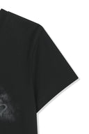 MATIN KIM ARCH LOGO CROP TOP IN BLACK image 4