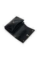 PUFF QUILT WALLET IN BLACK image 10