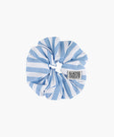 CLASSIC LOGO STRIPE HAIR SCRUNCHIE IN BLUE image 6