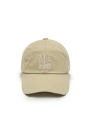 MATIN BLOCK LOGO BALL CAP IN BEIGE image 1