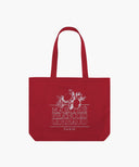 LEMON CLASSIC LOGO ECO BAG IN RED image 7