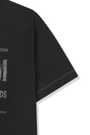 LETTERING GRAFFITI CREASE TOP IN BLACK image 4