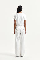 LABEL POINT LETTERING CROP TOP IN WHITE image 17