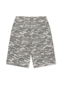 CAMOUFLAGE CARGO BERMUDA PANTS FOR MEN IN GRAY image 1