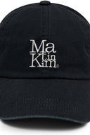 MATIN BLOCK LOGO BALL CAP IN DARK NAVY image 4