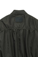 SMALL LOGO SHIRRING JUMPER IN KHAKI image 4