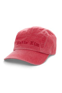 MATIN WASHED CAMP CAP IN RED image 7