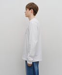 CLASSIC LOGO LONG SLEEVE IN WHITE image 2