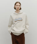 VINTAGE STAMP GRAPHIC HOODIE (BRUSHED) IN OATMEAL image 14