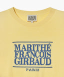 W CLASSIC LOGO HALF KNIT IN LIGHT YELLOW
