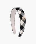 CIRCLE LOGO HAIR BAND IN BLACK image 6