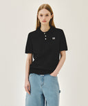 COOL TOUCH COLLAR HALF KNIT IN BLACK image 11