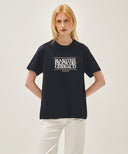 CLASSIC LOGO TEE IN NAVY image 1