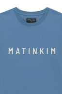 APPLIQUE FELT LOGO TOP FOR MEN IN BLUE image 4