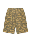 CAMOUFLAGE CARGO BERMUDA PANTS FOR MEN IN CAMEL image 2