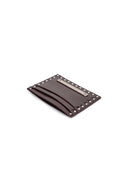 WESTERN STUD CARD WALLET IN BROWN image 3