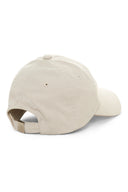APPLIQUE FELT LOGO BALL CAP IN LIGHT GRAY image 3