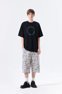 CAMOUFLAGE CARGO BERMUDA PANTS FOR MEN IN GRAY image 10