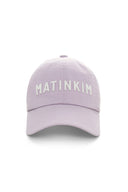 APPLIQUE FELT LOGO BALL CAP IN LILAC image 1