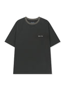 TONAL RIB BACK LOGO TOP FOR MEN IN BLACK image 2