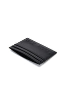 EMBOSSED LOGO CARD WALLET IN BLACK image 4