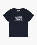 KIDS CLASSIC LOGO TEE IN NAVY image 1