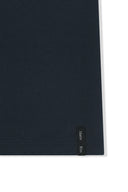 LABEL DETAIL SLIM FIT TOP IN NAVY image 4
