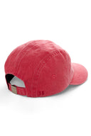 MATIN WASHED CAMP CAP IN RED image 3