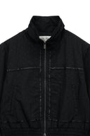 CROPPED EMBROIDERY BACK LOGO JUMPER IN STRONG BLACK image 3
