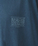 OUTLINE CLASSIC LOGO OVERSIZED DYEING TEE IN LIGHT BLUE