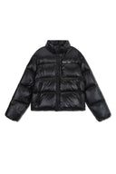 SMALL LOGO VOLUME DOWN JUMPER FOR WOMEN IN BLACK image 1