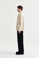 HANDMADE COLLAR KNIT CARDIGAN FOR MEN IN BUTTER image 6