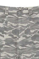 CAMOUFLAGE CARGO BERMUDA PANTS FOR MEN IN GRAY image 3