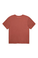 STAMP LOGO GRAPHIC OVERSIZE TOP FOR MEN IN BRICK image 2