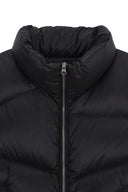 UNBALANCE QUILTED DOWN VEST FOR WOMEN IN BLACK image 13