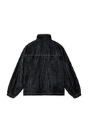STITCH POINT HIGH NECK JUMPER IN BLACK image 2