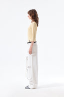 3/4 SLEEVE TOP & TANK LAYERED SET IN YELLOW image 8