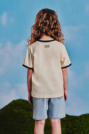 [KIDS_DISNEY] MICKEY_RINGER TEE IN CREAM