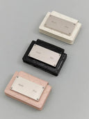 QUILTING ACCORDION WALLET IN BEIGE image 5