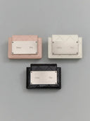 QUILTING ACCORDION WALLET IN BEIGE image 4